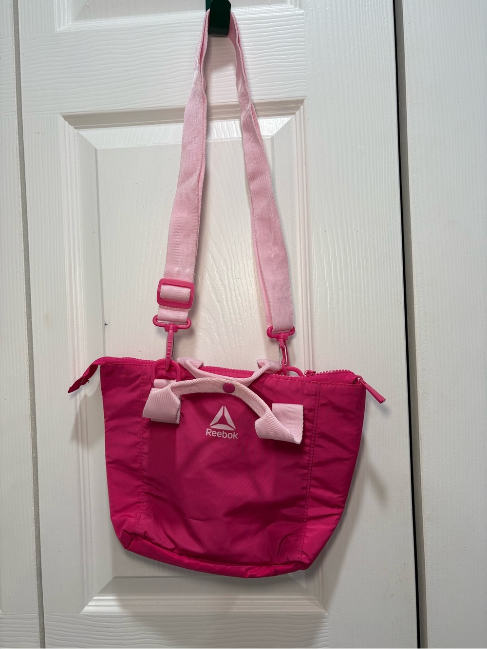 Reebok Pink Two-Tone Women's Crossbody Bag